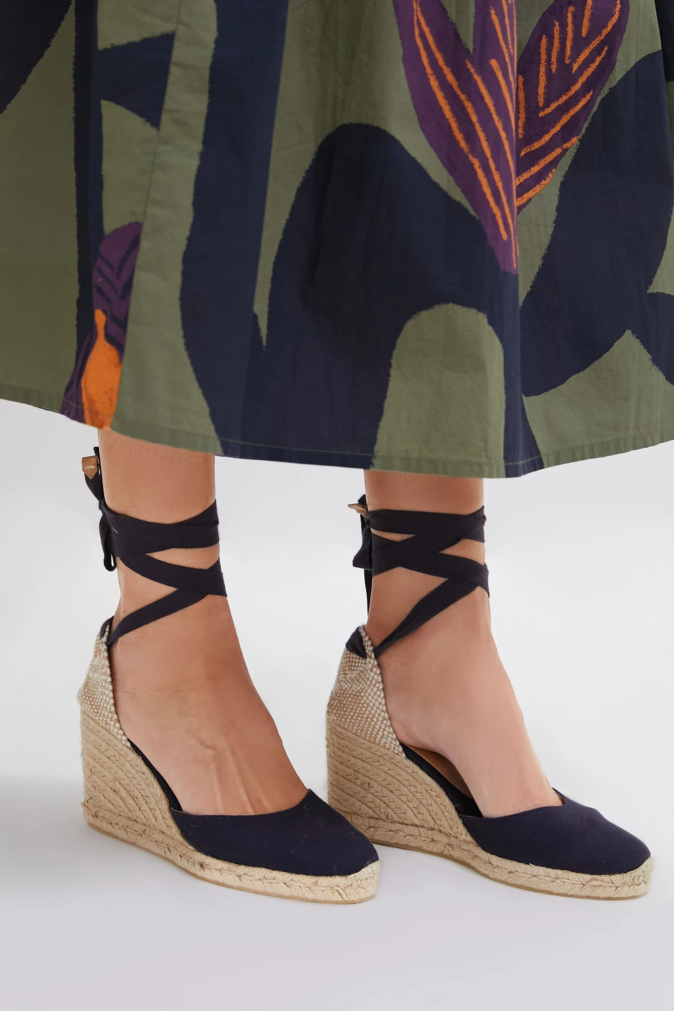 Castañer Navy Carina Espadrilles 2 Castañer Navy Carina Espadrilles - Image 2