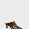 Staud Lady Leopard Wally Mule