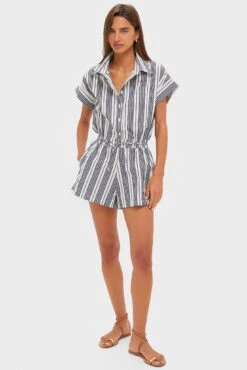 Faithfull The Brand Antique Navy Stripe Cyrene Jumpsuit -Loeffler Randall Store n7HquZeX9NHtpUyDjk6IR8rRJQeRhhJs 1