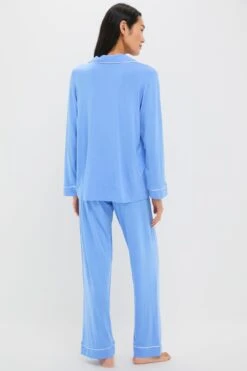 Eberjey Cornflower Gisele Long PJ Set -Loeffler Randall Store nCyFEzlls7jkqawoViTxBv5RSUMLVHNO 1