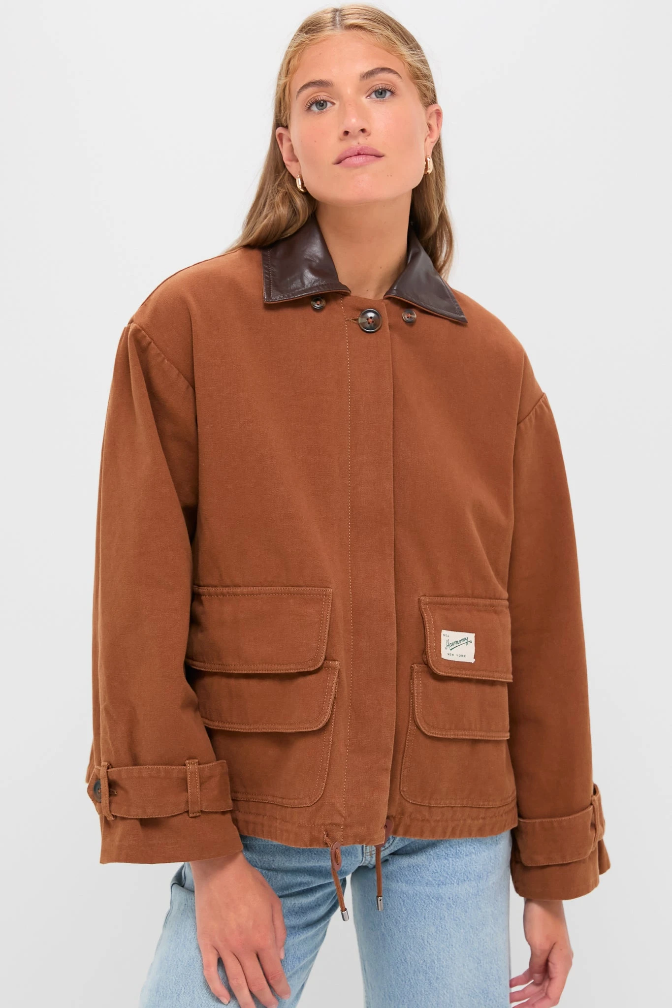Camel Carolyn Workwear Cape Jacket 1 Camel Carolyn Workwear Cape Jacket