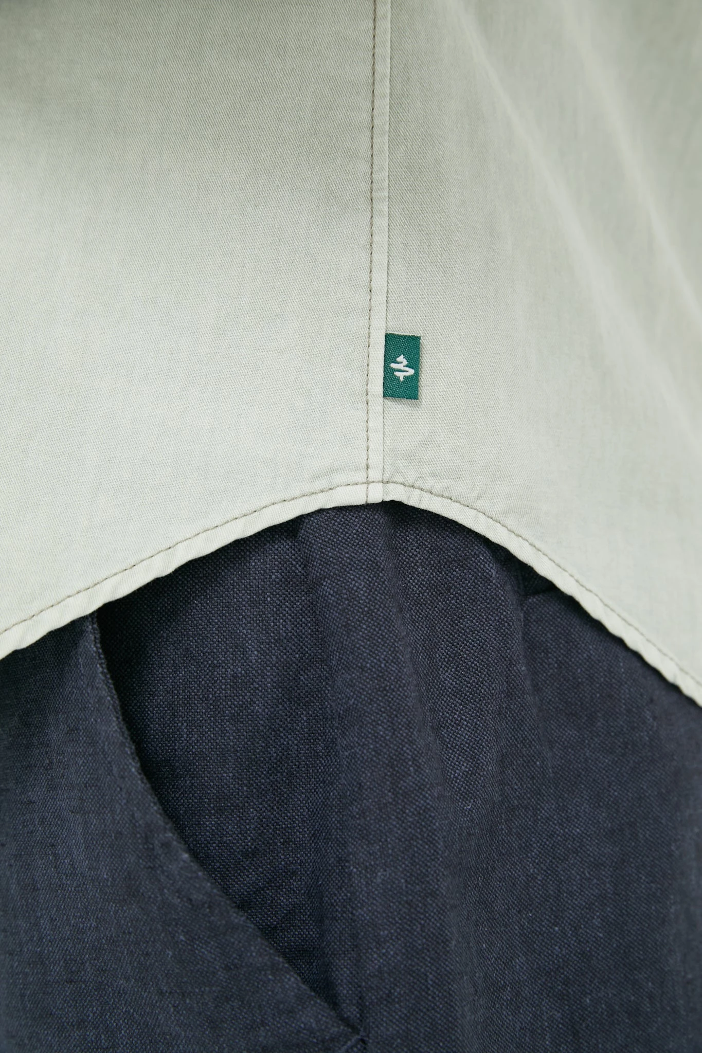 Moss Washed Denim Shirt 5 Moss Washed Denim Shirt - Image 5