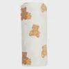 Teddy Bear Swaddle Blanket