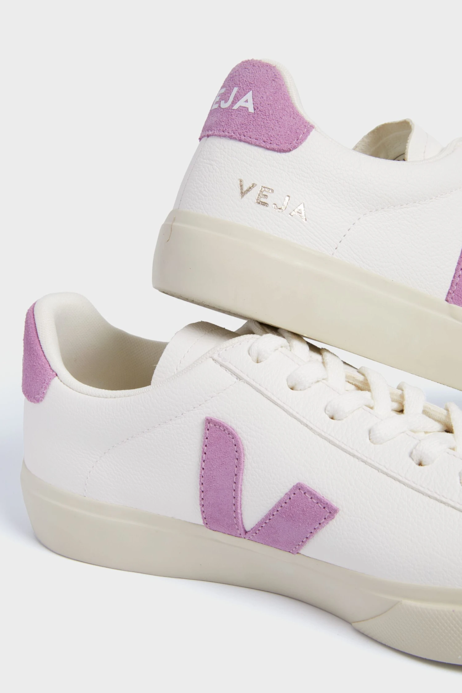 Veja Extra-White Mulberry Campo Sneakers 5 Veja Extra-White Mulberry Campo Sneakers - Image 5