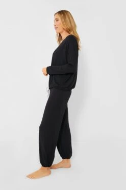 Eberjey Black Gisele Slouchy PJ Set 8 Eberjey Black Gisele Slouchy PJ Set -Loeffler Randall Store nwyzm8IPBnxBPEXAjqJ0mlCM69KlPJ8o 1