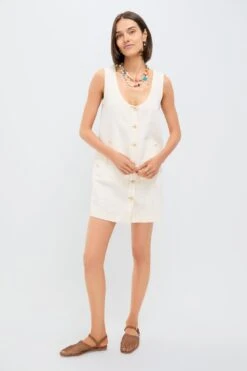 Whitecliff Wash Linen Denim Malibu Mini Dress -Loeffler Randall Store nyfbx38eZCJRbwLKoVJ6em7IDJ3Bh6Yd 1