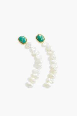 White Paloma Earrings
