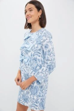 Blue Chintz Clarice Bows Dress -Loeffler Randall Store o6kkb8qf3VUpLI2e1oFD75TxdtpPHART 1