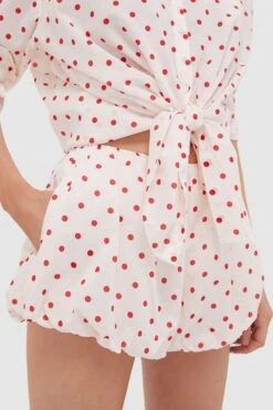 Petite Polka Dot Aurelia Short -Loeffler Randall Store oLYzgh6Mmdf6CeWEkaaQw0e1prC2zZJu 1