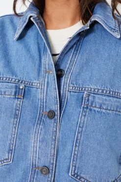 Vanessa Bruno Indigo Clair Barnabe Jacket -Loeffler Randall Store oVOXwYsACuVdSnXQhvE6nfxg5dIOhOLJ 1