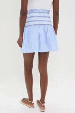 Smocked Seersucker Palerma Skirt -Loeffler Randall Store oZChFdVYGXi6B4MLPSdewk2KfE9QML7t 1
