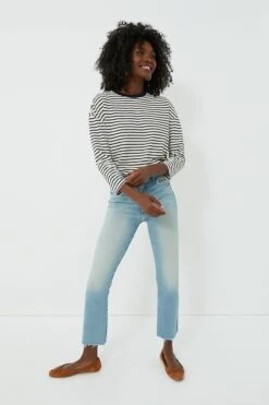 Navy Striped Knit Popover -Loeffler Randall Store pRnuYthFuARmi6J5417dsPvVvlJ907ww 1