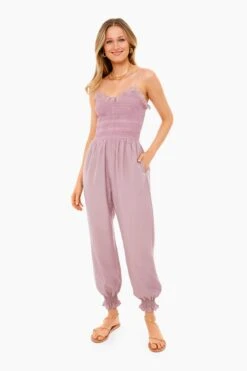 Lilac Chalk Simone Jumpsuit
