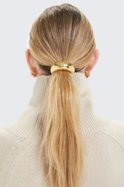 The Gold Thea Hair Tie -Loeffler Randall Store q27QBQIbOo5JNrUTJ60BUnHEZXOVvVOm 1