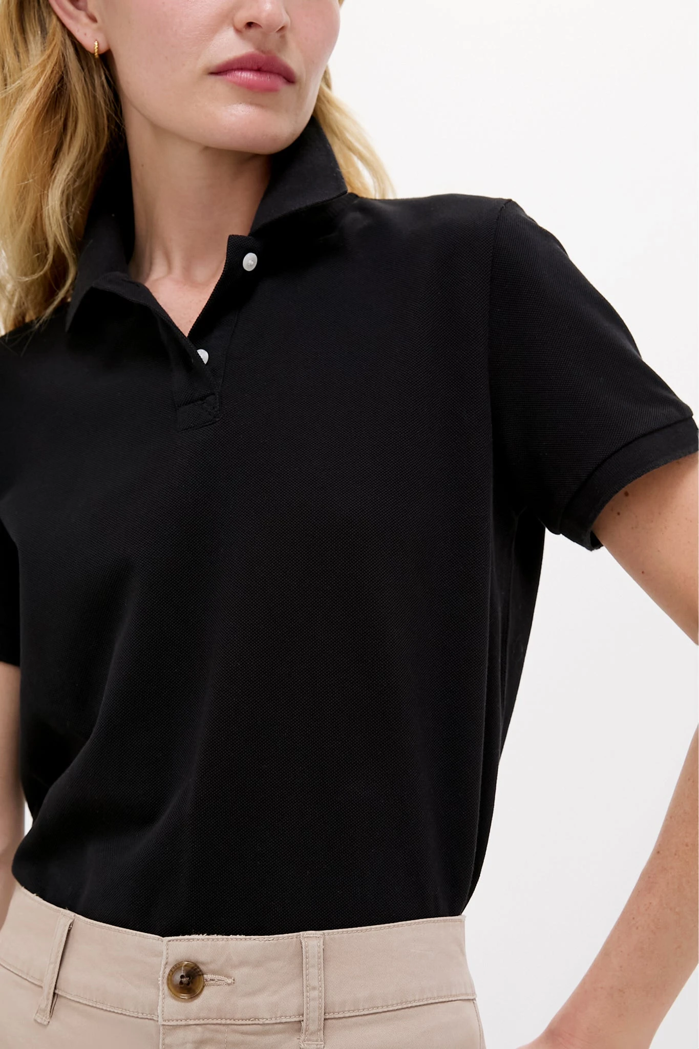 Black Pique Pique Murray Classic Polo 6 Black Pique Pique Murray Classic Polo - Image 6