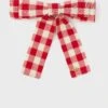 Ladybug Red Gingham Antoinette Bow Barrette
