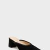 Black Suede Tilda Mules