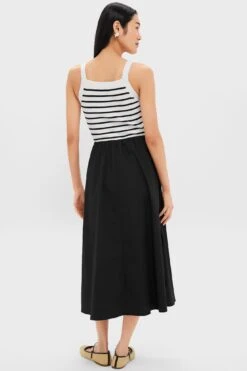Black Striped Midi Dress -Loeffler Randall Store rQPkZ28Weo7trgOwtRri1xQ9T6IOwAYw 1