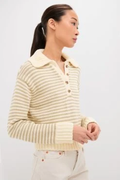 Striped Doro Henley Sweater -Loeffler Randall Store rSv3y8w1QXLm6iwuTF0TxyqaZxC3S6DG 1