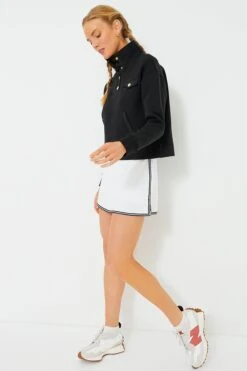 Black Snap Neck Bailey Pullover -Loeffler Randall Store rdq4BesdEjesMD07PRNlpvS9fdItMWcD 1