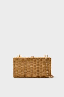 Cult Gaia Natural The Backgammon Clutch