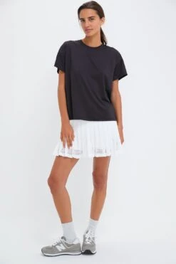 Black Short Sleeve Performance Jersey Ryan Boyfriend Tee -Loeffler Randall Store rvm4wRl4mDNNFUHRplcZkxAWRLgpDL0I 1