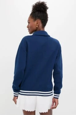 Navy 100% Cotton Perry Pullover -Loeffler Randall Store ryfnrW6m57FWlZsDPbfPXDhCNju2pLOO 1