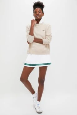 White Pleated 14 Inch Performance Jersey Lillian Tennis Skirt 13 White Pleated 14 Inch Performance Jersey Lillian Tennis Skirt -Loeffler Randall Store sBZFqMNxuMbsyn8dxsjhO4isBGBIsKeA 1