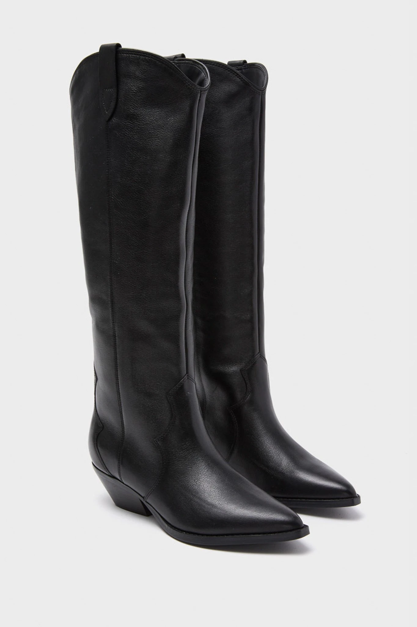 Black Leather Ander Boots 4 Black Leather Ander Boots - Image 4