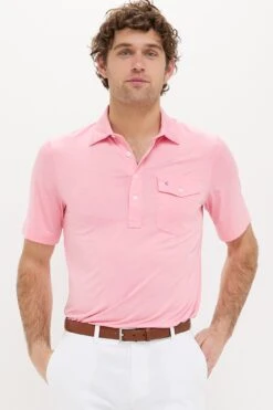 Strawberry Marg Heather Performance Sport Players Shirt