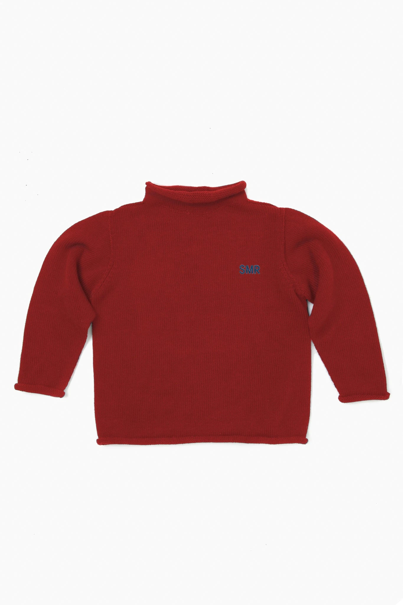 Red Roll Neck Sweater 1 Red Roll Neck Sweater
