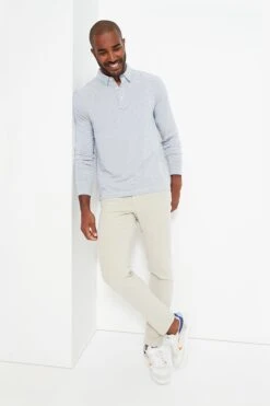 Madaket Stripe Long Sleeve Movement Polo -Loeffler Randall Store sdeXirLlqhE97EJSh8rFYbWe4CzcX5Fi 1