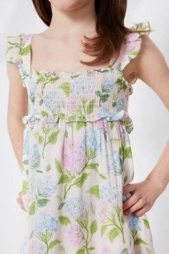Hydrangeas Smocked Ruffle Sundress -Loeffler Randall Store stLAGJdsnAgvE0cVfXpKrdZzjzlAT5ib 1