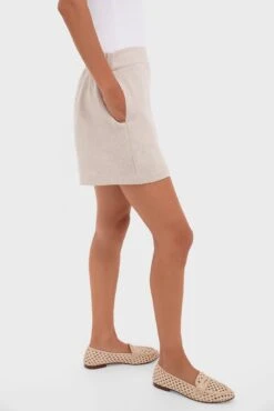 Tan Linen Shipley Shorts -Loeffler Randall Store syvEY0jDmL6gxHCSW4JU5lnms7w9EnlN 1