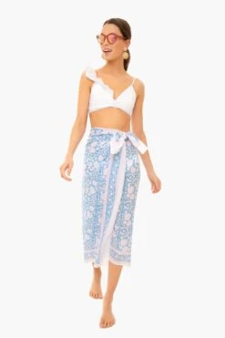 Cornflower Blue Nila Sarong