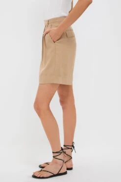 Khaki Pleated Felix Shorts 8 Khaki Pleated Felix Shorts -Loeffler Randall Store t8Wk0IZ3V8C5806mbqypHvSYNOFmki4J 1