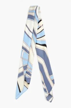 Cult Gaia Blue Wave Gaia Scarf