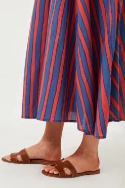Batik Stripe Blood Orange Fiore Maxi Dress -Loeffler Randall Store tg5PbOclANowOE0L8tOjv9rmXvtAdVOW 1