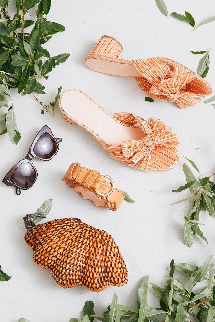 Loeffler Randall Bermuda Emilia Pleated Knot Mules 6 Loeffler Randall Bermuda Emilia Pleated Knot Mules - Image 6