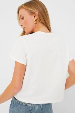 White Parker Classic Fit Tee -Loeffler Randall Store ttp20SAVDdkJcixII112DdjMvZt4tQ4S 1