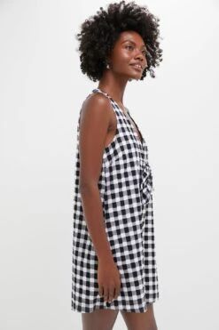 Black Gingham Myla Romper -Loeffler Randall Store v0ZpTj0kCg25SJrg6DQCkABtHuYeggCr 1