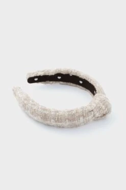 Bisque Tweed Slim Knotted Headband -Loeffler Randall Store v2CTF6s0iKjEWVrKtHUk6qVPdF4hESoi 1