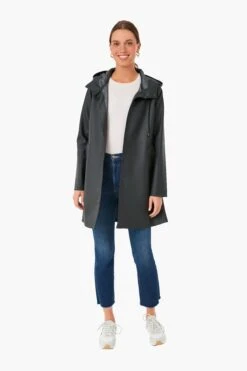 Stutterheim Black Mosebacke Raincoat -Loeffler Randall Store v37WIi0cBT8ZXHkU4Q7uefNwB2LuKguJ 1