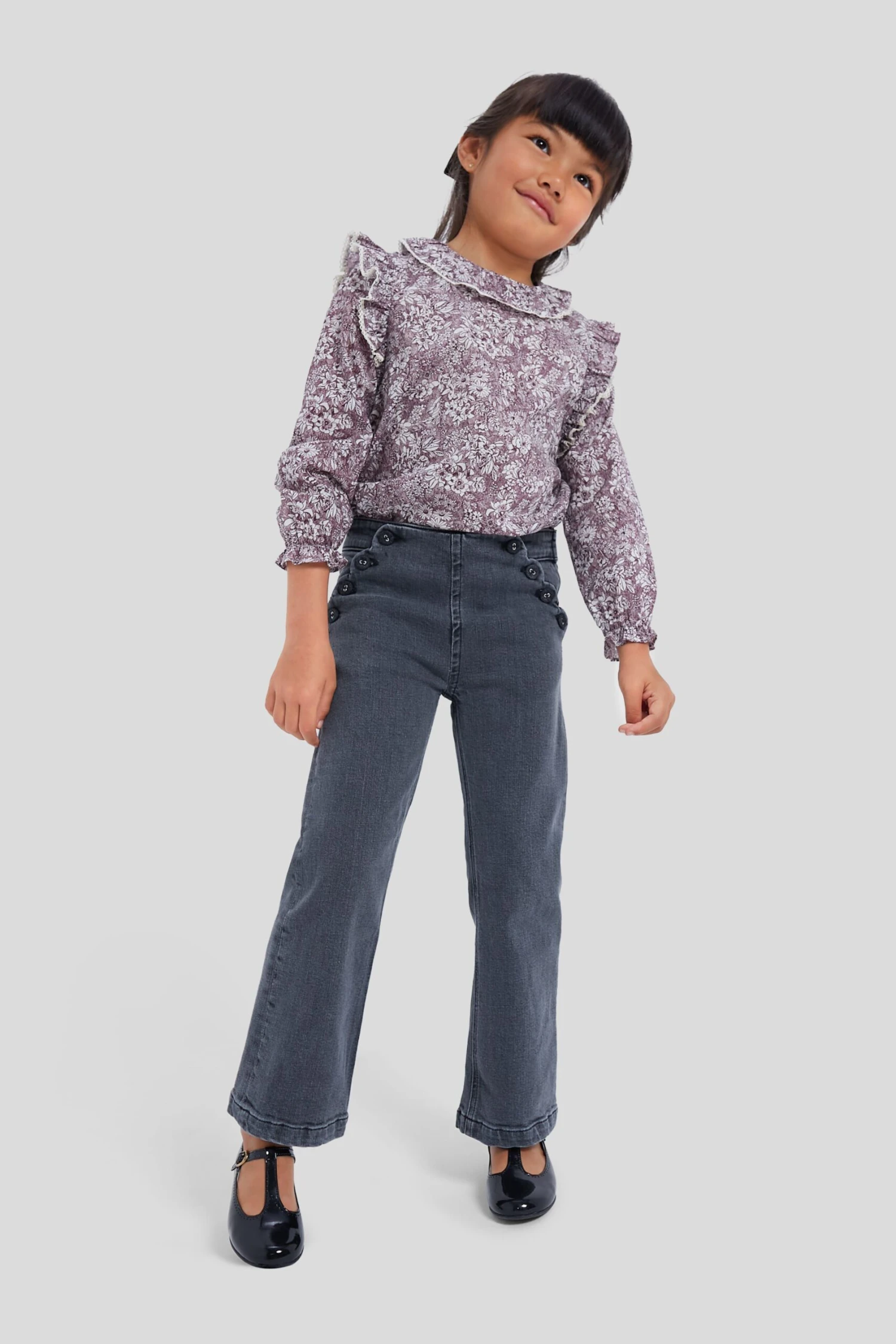 Black Patent Leather T Bar Shoes 2 Black Patent Leather T Bar Shoes - Image 2