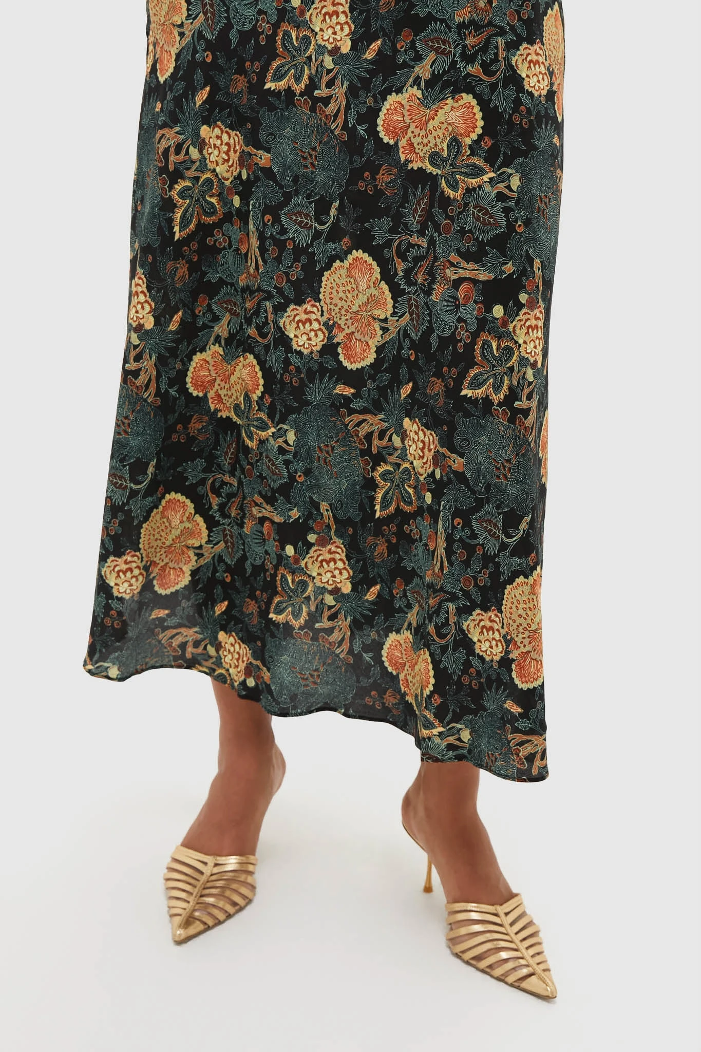 ULLA JOHNSON Nuit Ines Puff Sleeve Midi Dress 5 ULLA JOHNSON Nuit Ines Puff Sleeve Midi Dress - Image 5