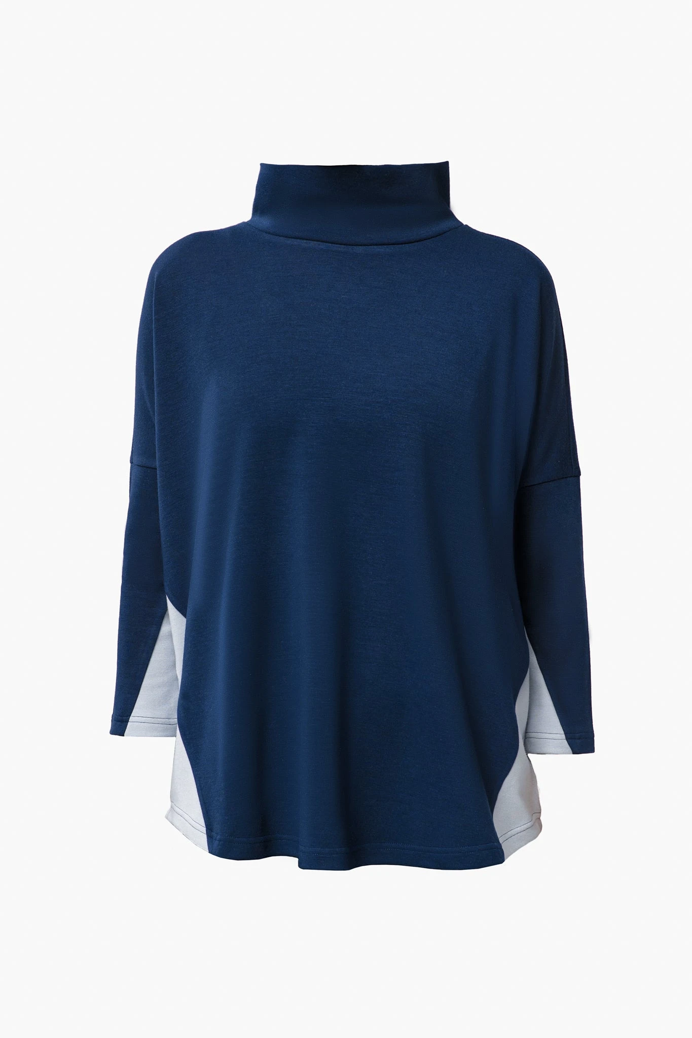 Navy And Breezy Blue Ally Swing Sweatshirt 5 Navy And Breezy Blue Ally Swing Sweatshirt - Image 5