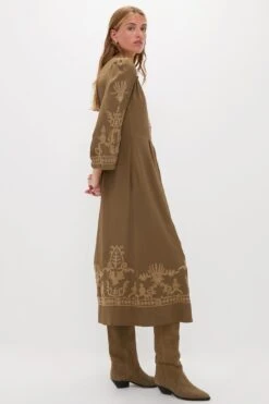 Isabel Marant Etoile Khaki Feliana Dress 8 Isabel Marant Etoile Khaki Feliana Dress -Loeffler Randall Store xFVEOpan8WysZ7IQ3NK4rYzYAplTIdsb 1