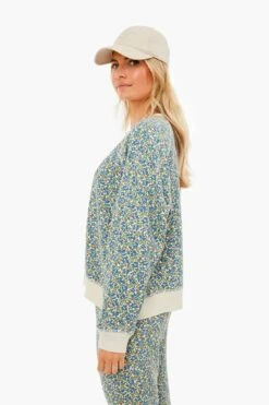 Cream Field Floral Slouch Sweatshirt -Loeffler Randall Store xfvI7FYdBlolpqVzWe3T7sf77CdsyTVl 1