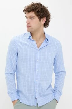 Sky Shore Plaid Movement Shirt