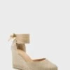 Castañer Gold Oro Claro Carina Espadrilles